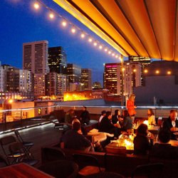 2127 Larimer - Guests on the roof deck will enjoy a panoramic view of the city while they lounge and mingle in the lavish open-air space.