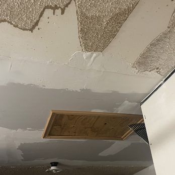 Gelber's J Painting - Garage fixed (We didn't have him paint since we will remove the rest of the texture eventually and then paint.) - Painters Near Me