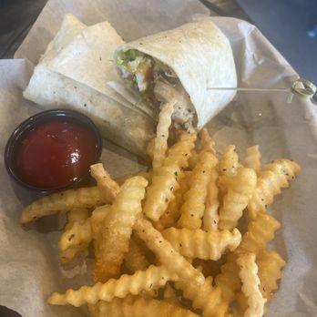 The Brass Tap - Chicken Club Wrap - Beer Bar Near Me - Kingwood, Texas The Brass Tap - Chicken Club Wrap - Beer Bar Near Me - Kingwood, Texas
