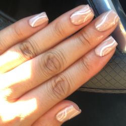 Jenuine Jeans Nails - Gel manicure with design