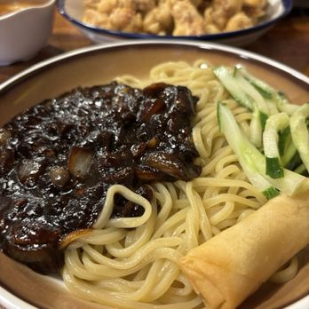 Gyodong - Jja jang myun (noodles with black bean sauce and pork) - Korean Near Me - Toronto, Ontario