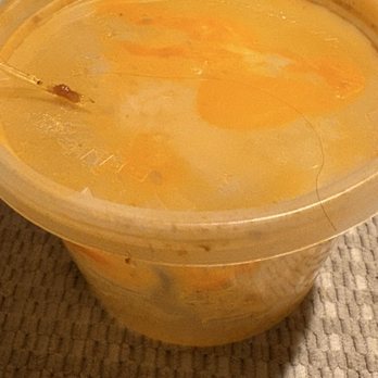 Bicol Express - this is the container I ordered to go from them, the sharp object is not even a plastic, it was like really pointed metal - Filipino Near Me - Fairfield, California