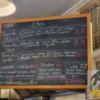 Pasta Casalinga - Today's menu - Italian Near Me - Seattle, Washington