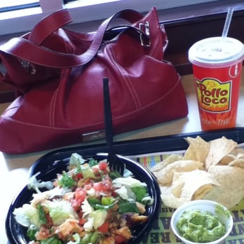El Pollo Loco - Chicken salad with poco de gallo salsa in it. No dressing and a side - Mexican Near Me - Corona, California El Pollo Loco - Chicken salad with poco de gallo salsa in it. No dressing and a side - Mexican Near Me - Corona, California