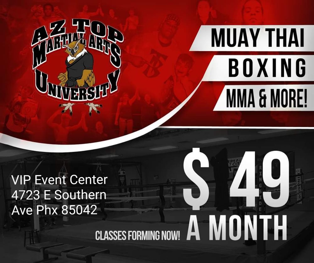 AZ TOP MARTIAL ARTS UNIVERSITY Updated March 2024 4723 E Southern