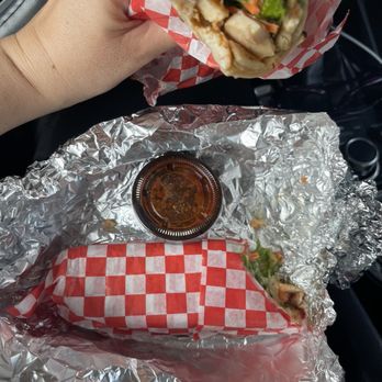 Chef’s Table - Chicken doner wrap to go. - Mediterranean Near Me - San Antonio, Texas