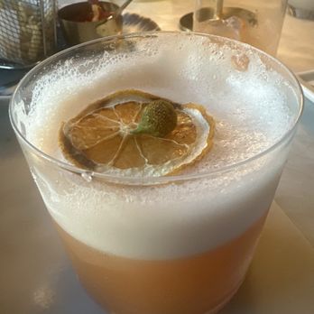 Flowers Saratoga - Stone fruit sour - Cocktail Bars Near Me - Saratoga, California Flowers Saratoga - Stone fruit sour - Cocktail Bars Near Me - Saratoga, California