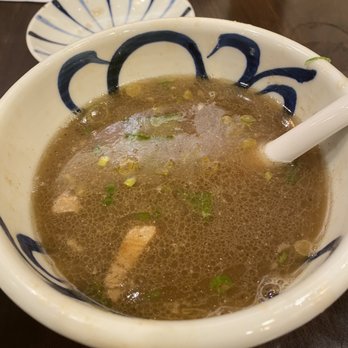 Shugetsu - Leftover soup with chicken broth - Ramen Near Me - San Mateo, California