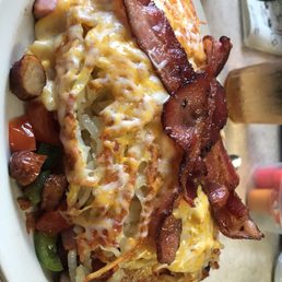 Stuffed hash browns with mozzarella cheddar cheese Stuffed hash browns with mozzarella cheddar cheese