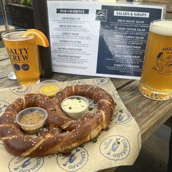Coronado Brewing - Brew Pub Pretzel - Brewpubs Near Me - San Diego, California