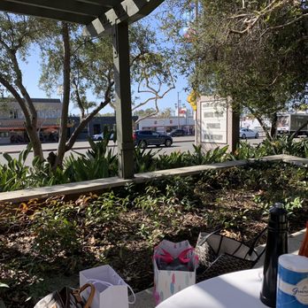 Gulfstream - PCH view from patio seating . - New American Near Me - Newport Beach, California