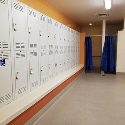 Tony Aguirre Community Center - Women's Locker Room...lockers and showers