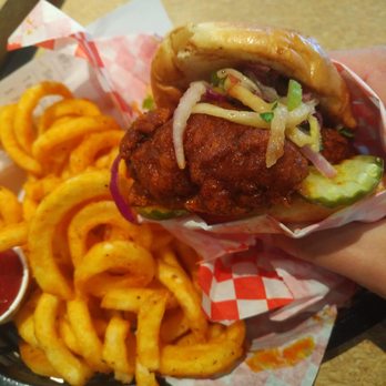The Bird - Spicy chicken sandwich & curly fries - Chicken Shop Near Me - San Francisco, California The Bird - Spicy chicken sandwich & curly fries - Chicken Shop Near Me - San Francisco, California