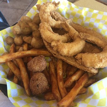 Sam's Southern Eatery - #29 3 Fish and 3 Jumbo Shrimp - Seafood Near Me - Laplace, Louisiana