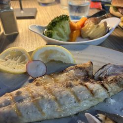 Restaurante Atlântico - Grilled sea bass