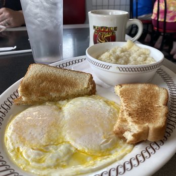 Waffle House - a breakfast of eggs, toast and mashed potatoes - Diners Near Me - Benbrook, Texas Waffle House - a breakfast of eggs, toast and mashed potatoes - Diners Near Me - Benbrook, Texas