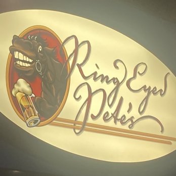 Ring Eyed Petes Bar - a dog holding a beer - Bars Near Me - Vernon, New York Ring Eyed Petes Bar - a dog holding a beer - Bars Near Me - Vernon, New York