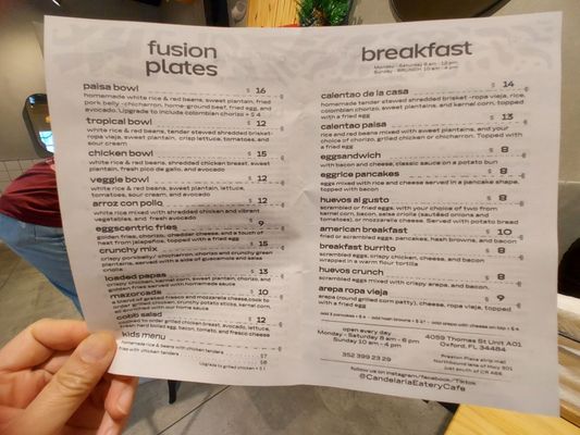 Menu photo 5 Candelaria Eatery & Cafe Oxford, FL Menu photo 5 Candelaria Eatery & Cafe Oxford, FL