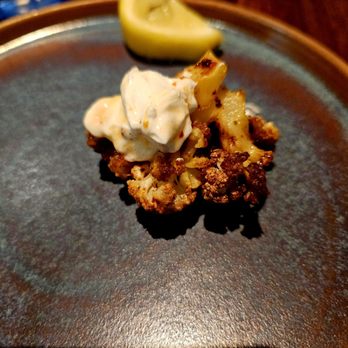 Meso Modern Mediterranean - Turmeric Roasted Cauliflower - Mediterranean Near Me - San Jose, California