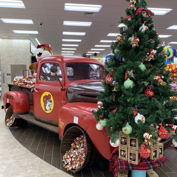 Buc-ee’s - Christmas display inside their store - Gas Stations Near Me - Fort Valley, Georgia
