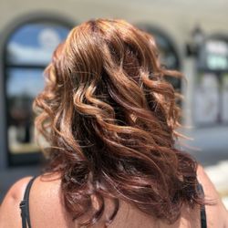 Lenka Hair Salon - Beautiful red done by Lenka