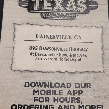 Texas Roadhouse - Location in Gainesville.. - Steakhouses Near Me - Gainesville, Georgia Texas Roadhouse - Location in Gainesville.. - Steakhouses Near Me - Gainesville, Georgia