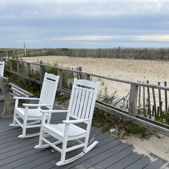 The Food Shack - The beach view. What a great way to eat your food. - Cafes Near Me - Point Pleasant Beach, New Jersey