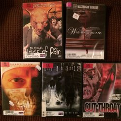 Shell - Picked these up for ten cents each...at a gas station. Great buys for fans of direct-to-video horror trash!