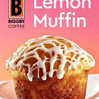 Biggby Coffee - a lemon muffin on a plate - Coffee & Tea Near Me - Cold Spring, Kentucky Biggby Coffee - a lemon muffin on a plate - Coffee & Tea Near Me - Cold Spring, Kentucky