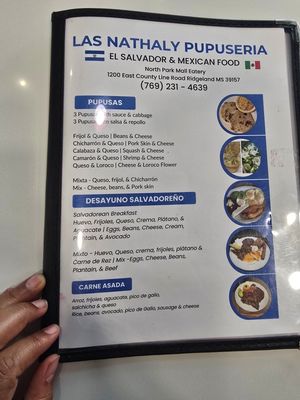 Menu photo 3 Las Nathaly Pupuseria Ridgeland, MS Menu photo 3 Las Nathaly Pupuseria Ridgeland, MS