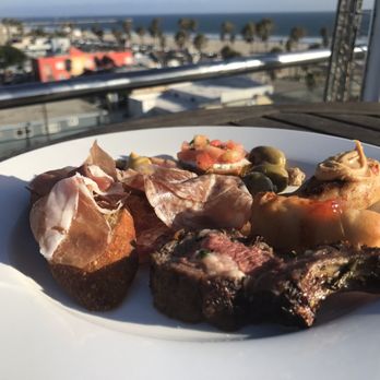 High Rooftop Lounge - Assorted appetizers - Lounges Near Me - Venice, California