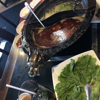 Squares Hot Pot - All finished. Crushed it!!! - Szechuan Near Me - Plano, Texas Squares Hot Pot - All finished. Crushed it!!! - Szechuan Near Me - Plano, Texas