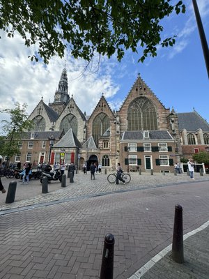 Oude Kerk Amsterdam by null