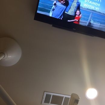 While I M Getting My Teeth Cleaned They Have Tvs On The Ceiling