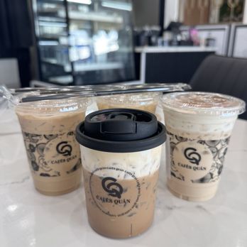 Cafes Quan - Salted coffee 10/10 & roasted rice milk tea 10/10 - Cafes Near Me - Westminster, California