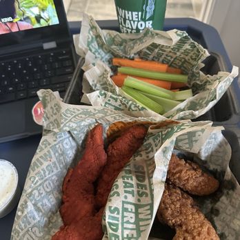 Wingstop - NEW 5 pc Crispy Tender Combo - Chicken Wings Near Me - Levittown, Pennsylvania