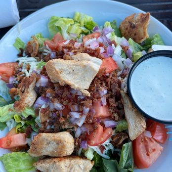 Traust Brewing Company - Chicken bacon ranch salad. Homemade ranch is amazing - Breweries Near Me - Mount Holly, North Carolina Traust Brewing Company - Chicken bacon ranch salad. Homemade ranch is amazing - Breweries Near Me - Mount Holly, North Carolina