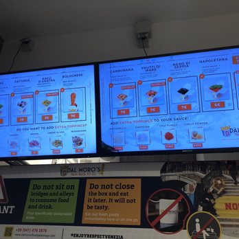 Dal Moro's - Menu - Fast Food Near Me - Venezia, VE
