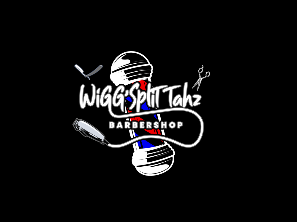 Wigg Splittahz Barbershop Logo