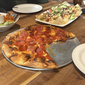 Yard House - Pepperoni Pizza and Poke Nachos - New American Near Me - Rancho Mirage, California Yard House - Pepperoni Pizza and Poke Nachos - New American Near Me - Rancho Mirage, California