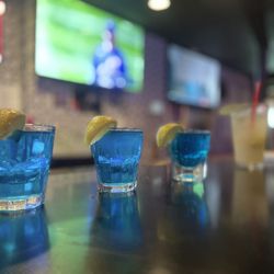 Cheer's On South Monaco - Shots Azul. Swanky