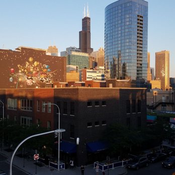 Aba - View from the roof patio. - Mediterranean Near Me - Chicago, Illinois Aba - View from the roof patio. - Mediterranean Near Me - Chicago, Illinois