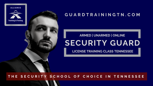 Photo of Alliance Training & Testing - Nashville, TN, US. Armed and Unarmed Security Officer Guard Card License Training Class in Nashville, Tennessee. Alliance Training & Testing LLC