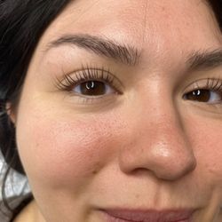 Lash lift + Tint done by Brandi