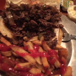 Webster's Food & Drink - Steak sandwich