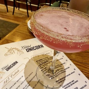 Gilded Unicorn - Unicorn Drop - Cocktail Bars Near Me - Spokane, Washington