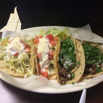 El Mr Camaron - Two beef and two shrimp tacos - Seafood Near Me - Indianapolis, Indiana