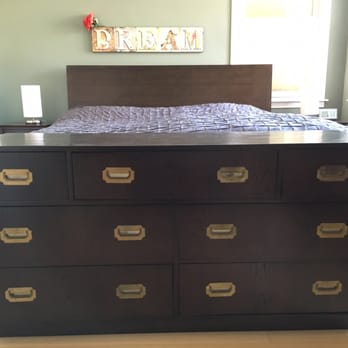 MegMade - A Campaign dresser custom stained in dark walnut/espresso from MegMade. - Furniture Stores Near Me - Chicago, Illinois