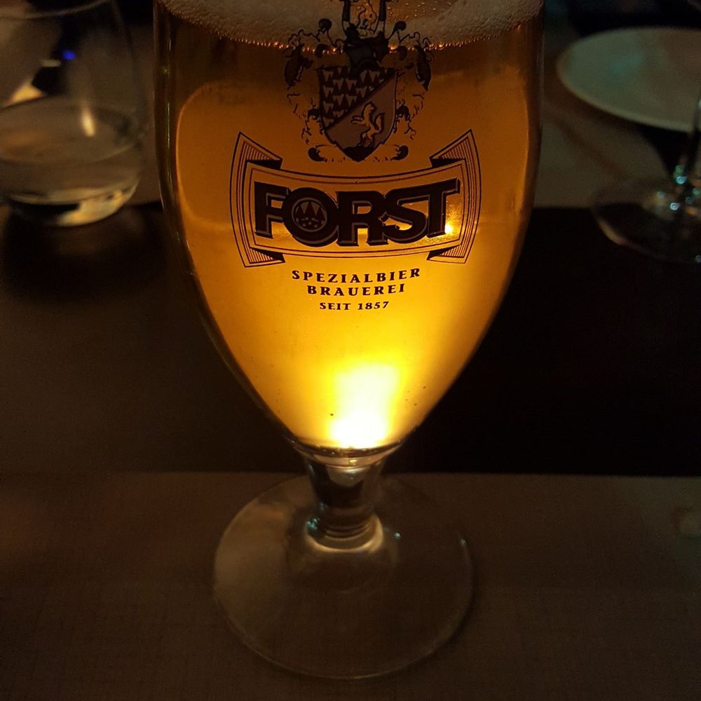 The Garden - Dinner Time with a lager by @ForstBeer (11/10/17). #Venice #Italy @HiltonHotels #HiltonHonors #Vacation #DrinkPics #DrinkPorn - Italian Near Me - Mestre, VE