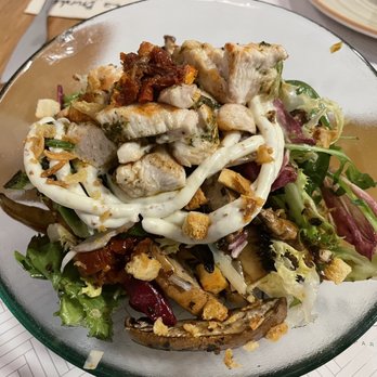 La Brunilda - Ensalada Templada con Pollo is light and great. - Tapas Bars Near Me - Seville, SE La Brunilda - Ensalada Templada con Pollo is light and great. - Tapas Bars Near Me - Seville, SE